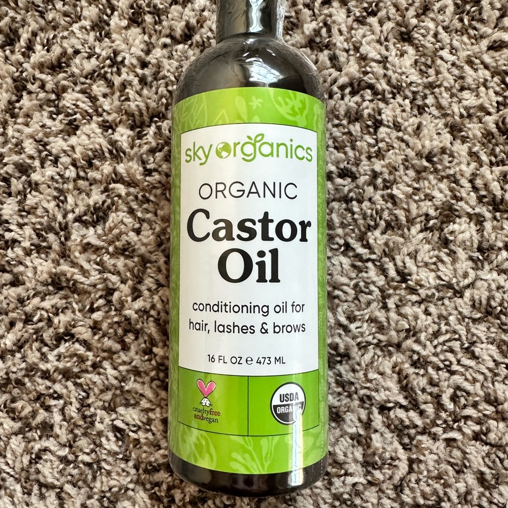 Organic Castor Oil for Hair and Brows